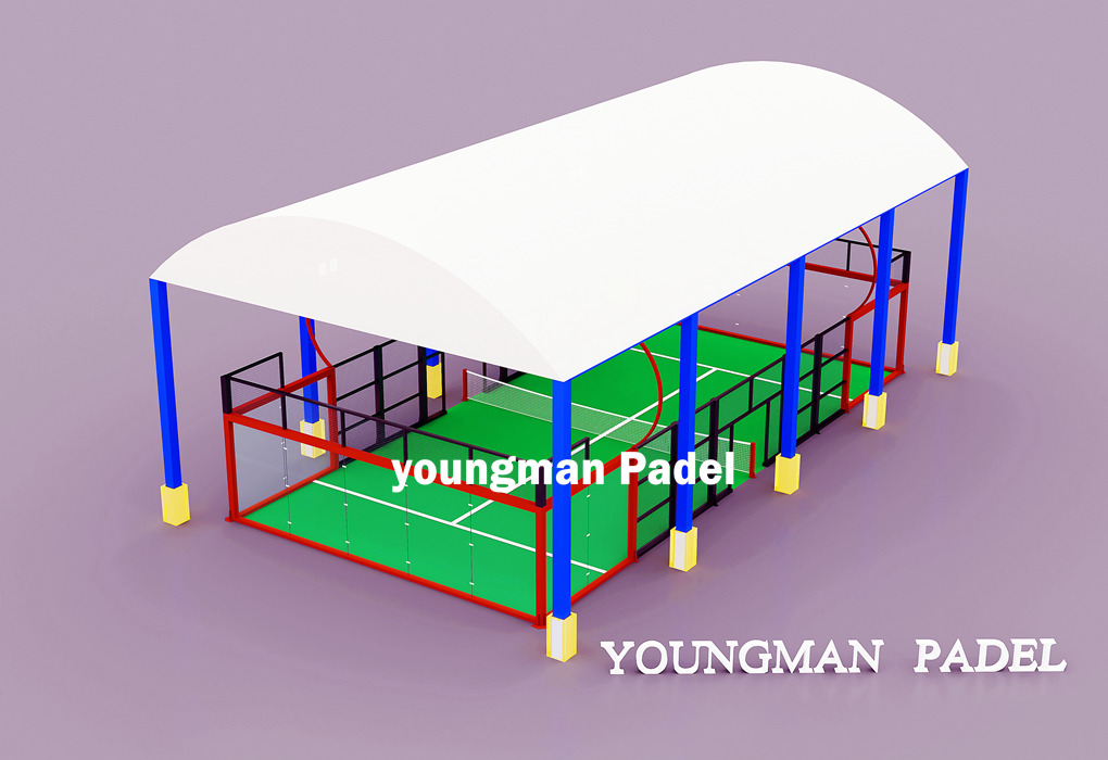 New Design Padel Court Roof